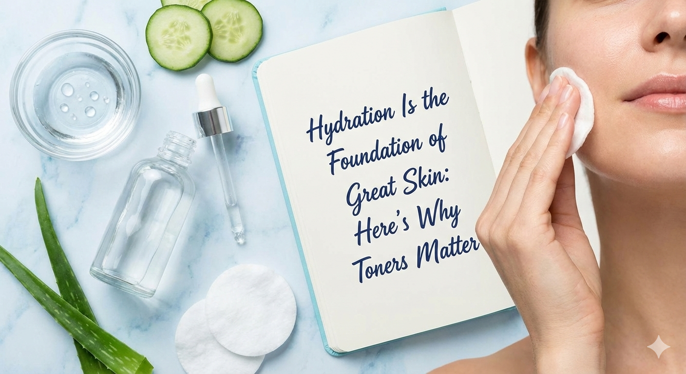 Hydration Is the Foundation of Great Skin: Here’s Why Toners Matter